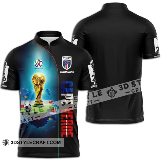 Unisex Shirt - Custom Cape Verde 3D Shirt style option 2
