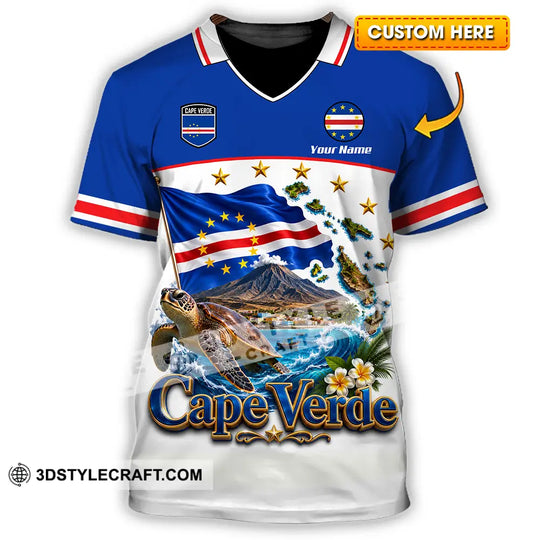 Unisex Shirt - Custom Cape Verde Shirt style option 1