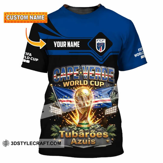 Unisex Shirt - Custom Cape Verde Shirt style option 1