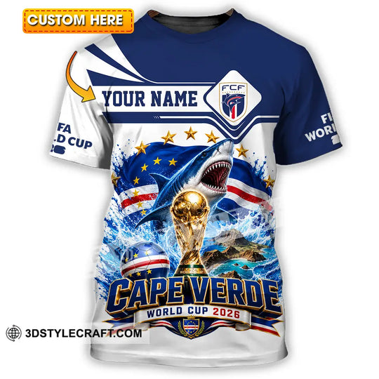 Unisex Shirt - Custom Cape Verde Shirt style option 1