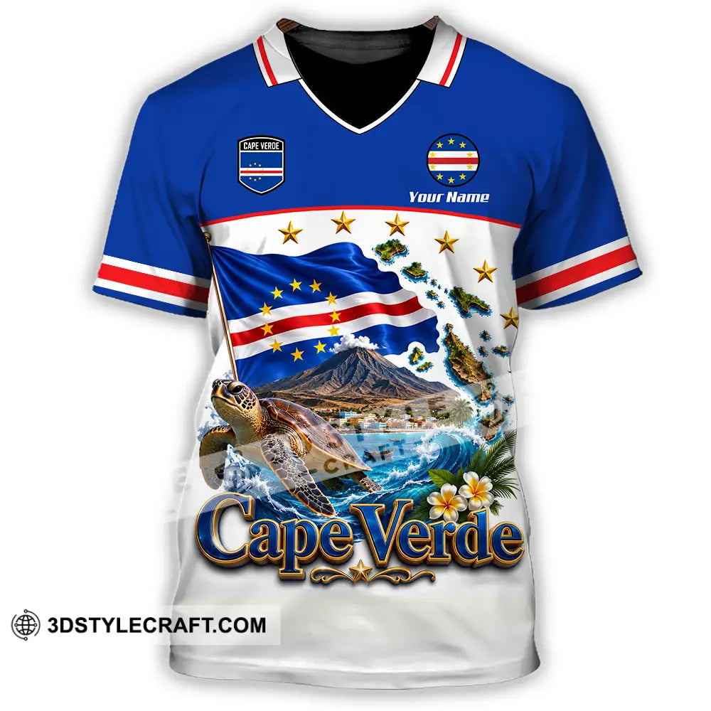 Unisex Shirt - Custom Cape Verde Shirt - T-Shirt / S - T-shirt