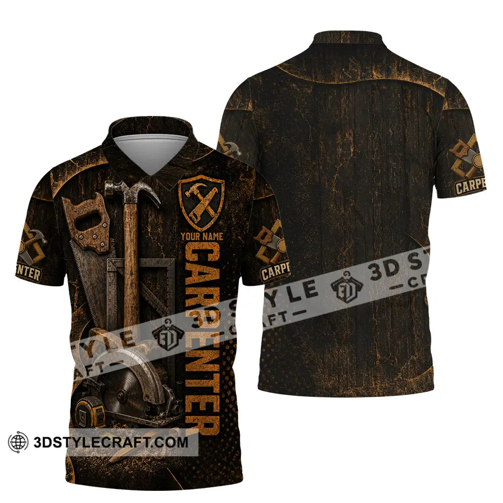 Unisex Shirt - Custom Carpenter Shirt - Polo Shirt / S - T-shirt