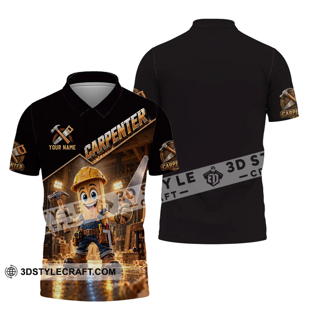 Unisex Shirt - Custom Carpenter Shirt - Polo Shirt / S - T-shirt