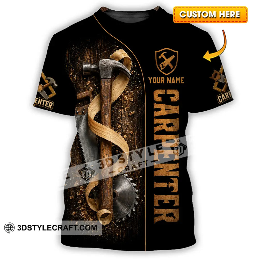 Unisex Shirt - Custom Carpenter Shirt - T-shirt