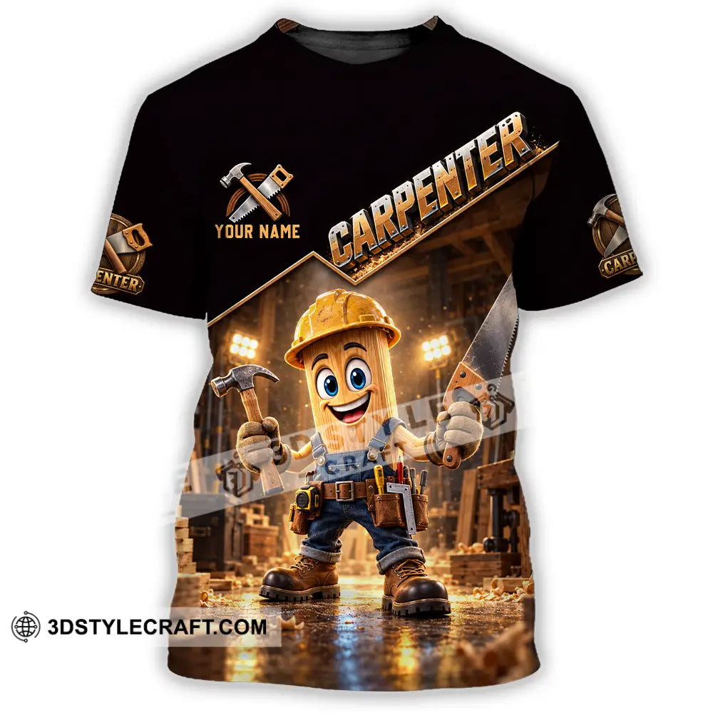 Unisex Shirt - Custom Carpenter Shirt - T-Shirt / S - T-shirt
