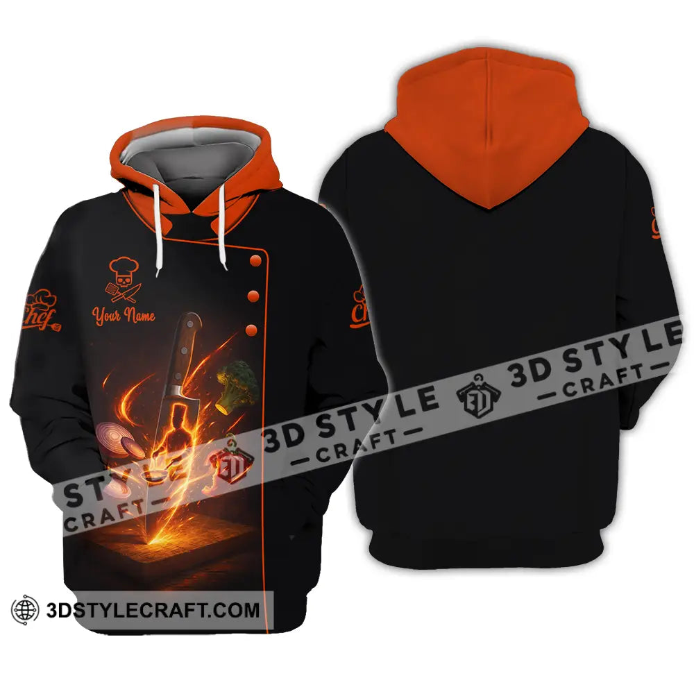 Unisex Shirt - Custom Chef 3D Shirt Hoodie / S T-shirt