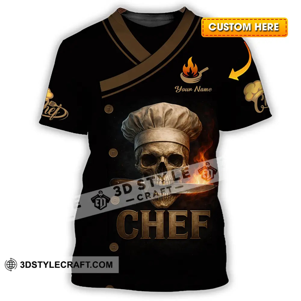 Unisex Shirt - Custom Chef 3D Shirt T-shirt