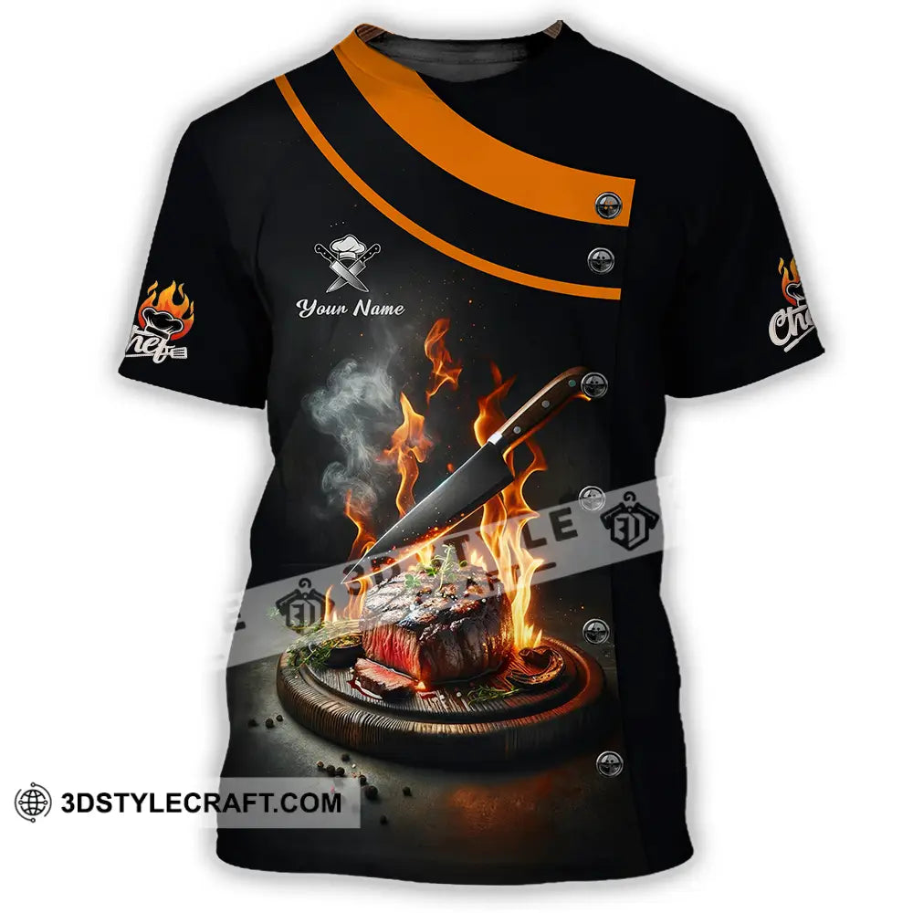 Unisex Shirt - Custom Chef 3D Shirt T-Shirt / S T-shirt