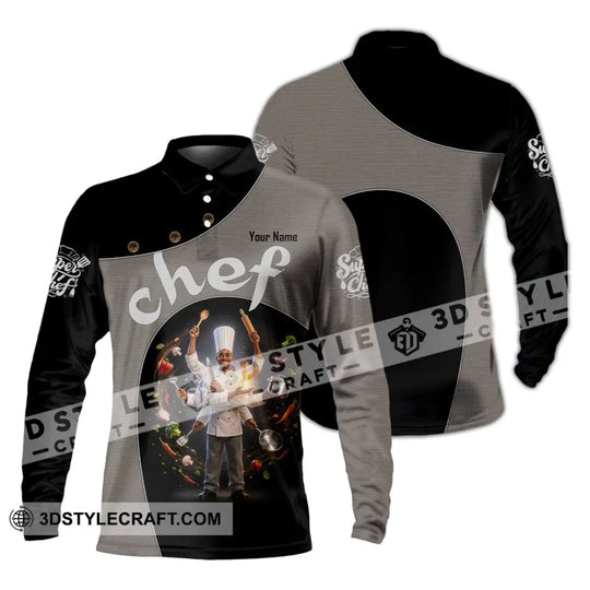 Unisex Shirt - Custom Chef Shirt style option 4