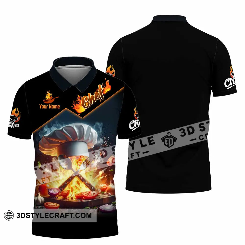 Unisex Shirt - Custom Chef Shirt - Polo Shirt / S - T-shirt
