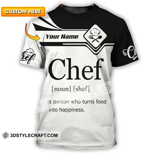 Unisex Shirt - Custom Chef Shirt style option 1