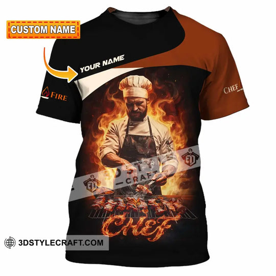 Unisex Shirt - Custom Chef Shirt style option 1