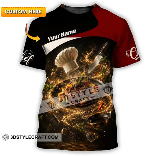Unisex Shirt - Custom Chef Shirt style option 1