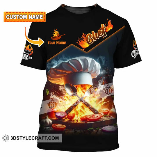 Unisex Shirt - Custom Chef Shirt style option 1