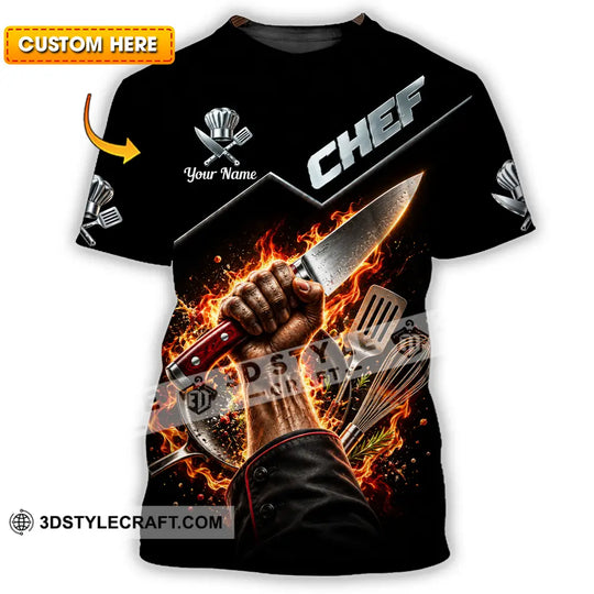 Unisex Shirt - Custom Chef Shirt style option 1