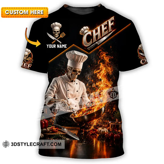 Unisex Shirt - Custom Chef Shirt style option 1