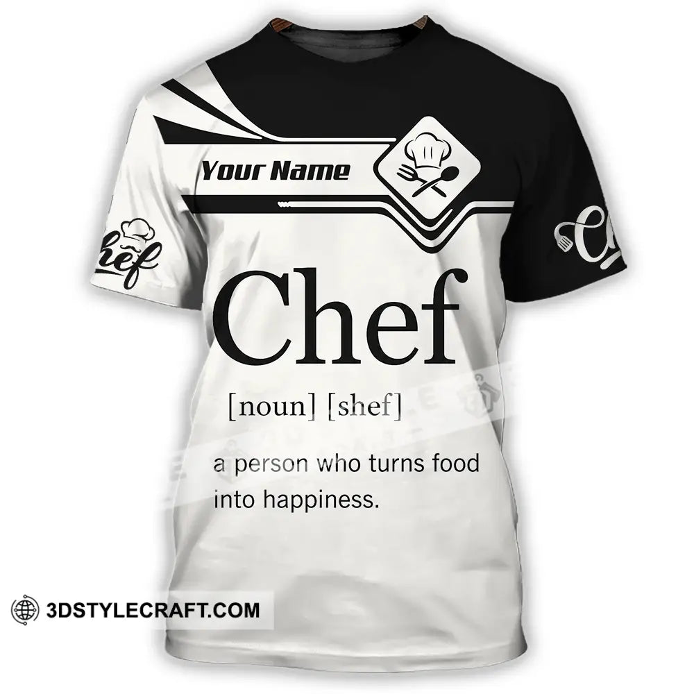 Unisex Shirt - Custom Chef Shirt - T-Shirt / S - T-shirt