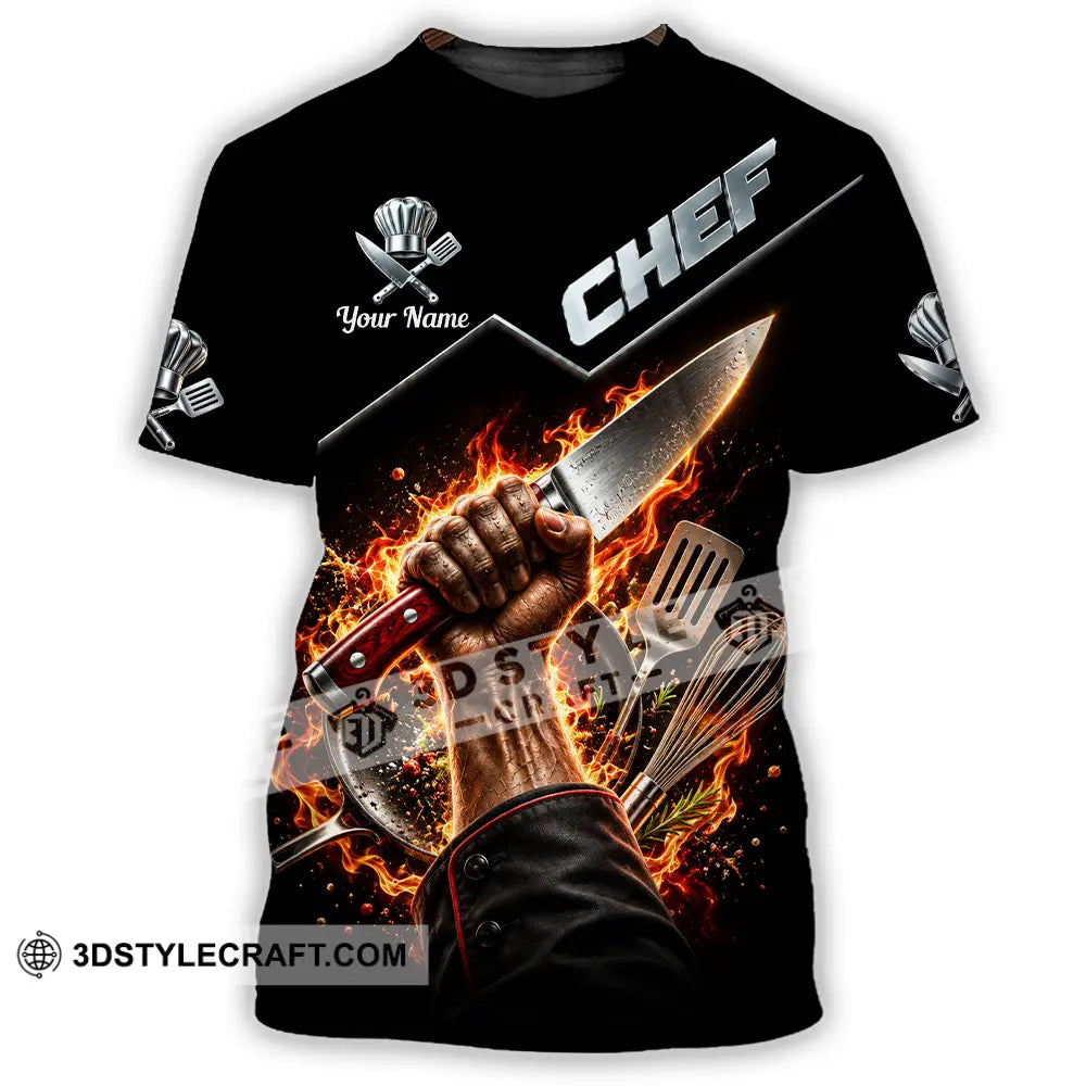Unisex Shirt - Custom Chef Shirt - T-Shirt / S - T-shirt