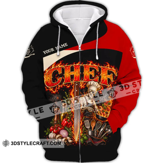 Unisex Shirt - Custom Chef Shirt style option 3