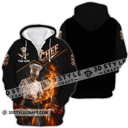 Unisex Shirt - Custom Chef Shirt style option 4