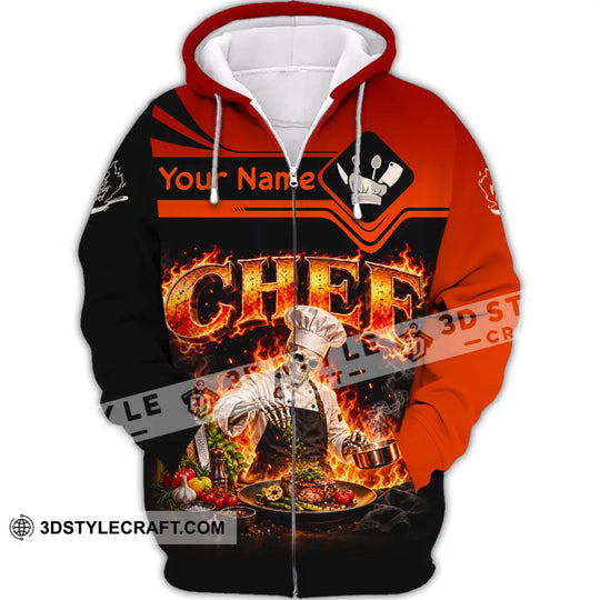 Unisex Shirt - Custom Chef Shirt style option 3