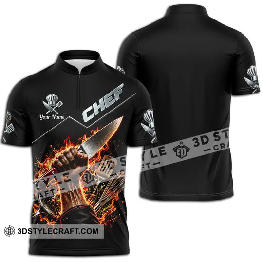 Unisex Shirt - Custom Chef Shirt style option 2