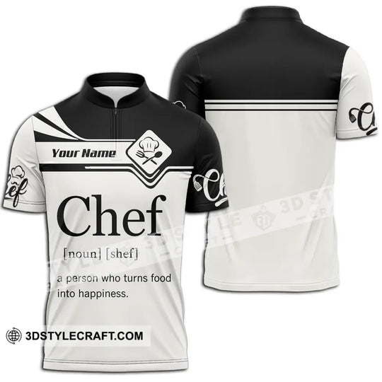 Unisex Shirt - Custom Chef Shirt style option 2