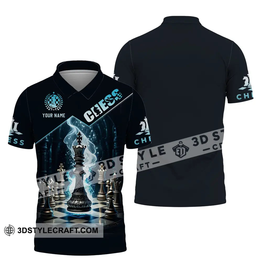 Unisex Shirt - Custom Chess 3D Shirt Polo Shirt / S T-shirt