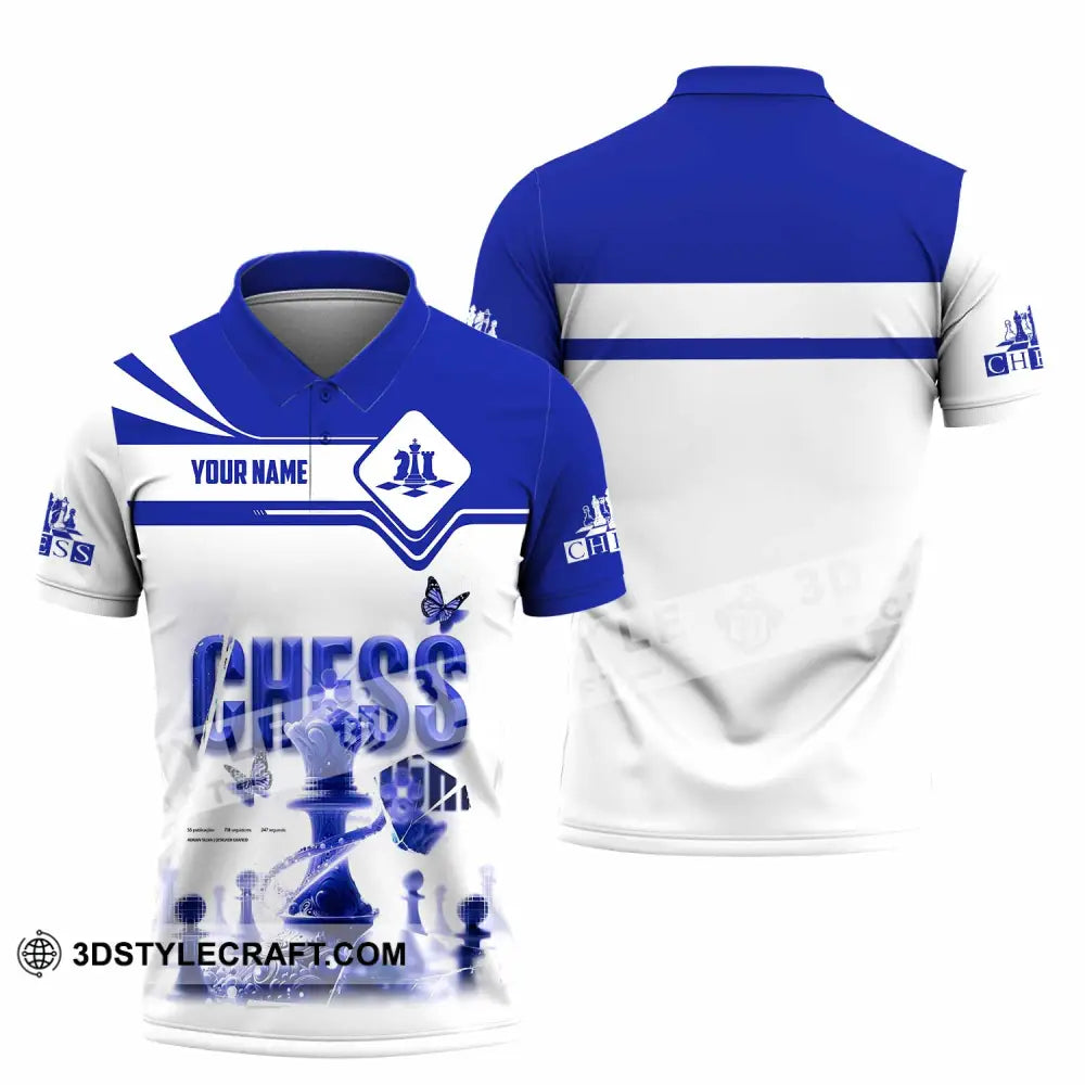 Unisex Shirt - Custom Chess 3D Shirt Polo Shirt / S T-shirt