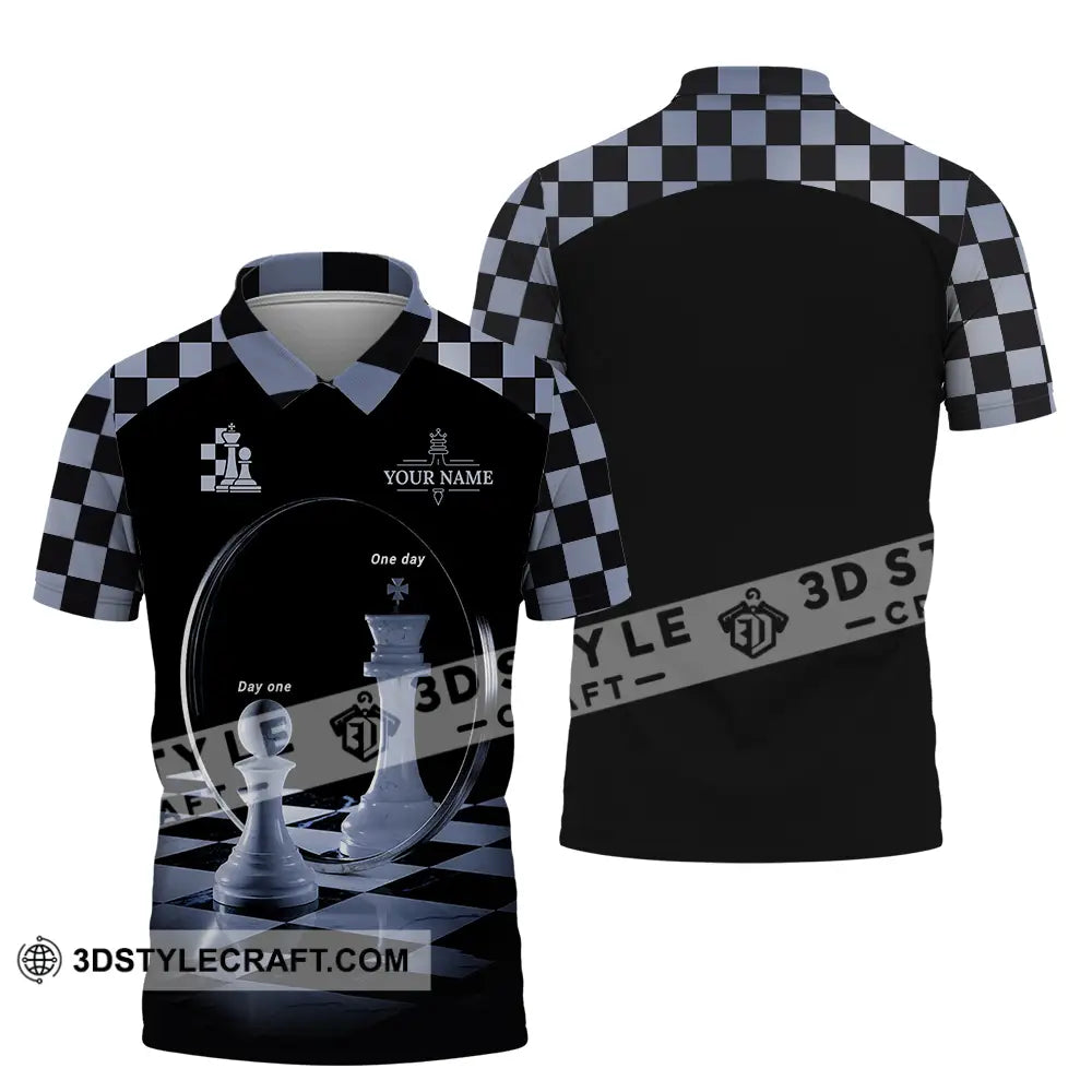 Unisex Shirt - Custom Chess 3D Shirt Polo Shirt / S T-shirt