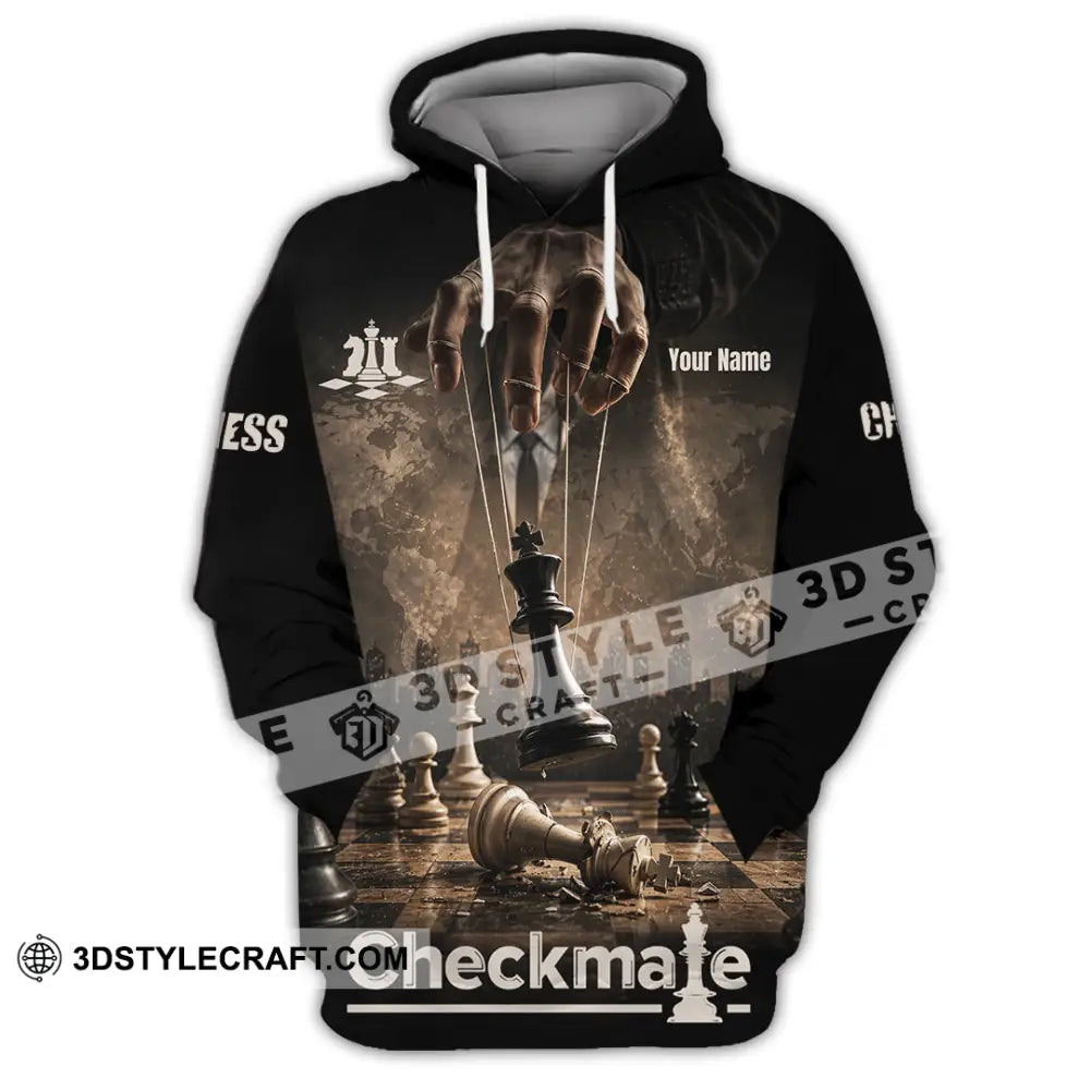Unisex Shirt - Custom Chess Checkmate Shirt - Hoodie / S - T-shirt