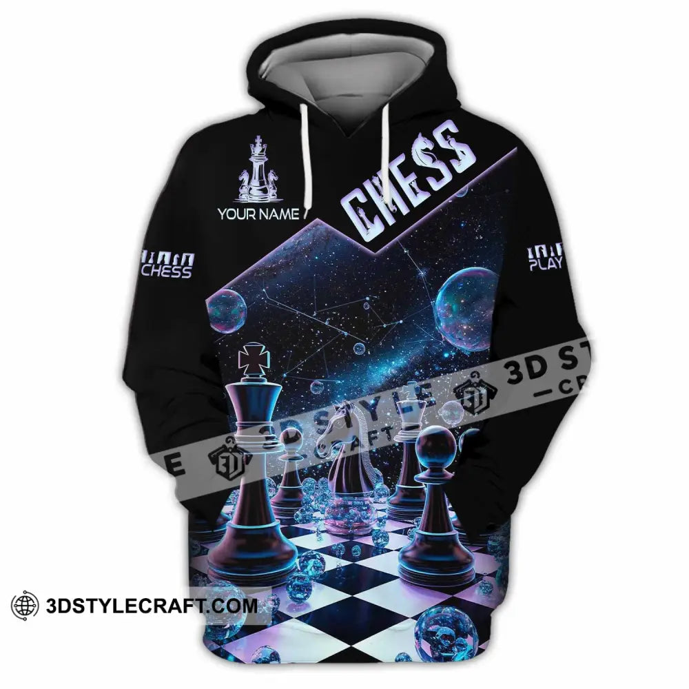 Unisex Shirt - Custom Chess Galaxy Sport Shirt Hoodie / S T-shirt