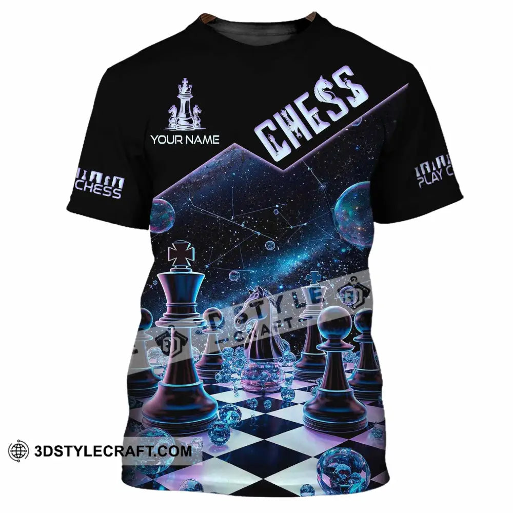 Unisex Shirt - Custom Chess Galaxy Sport Shirt T-Shirt / S T-shirt