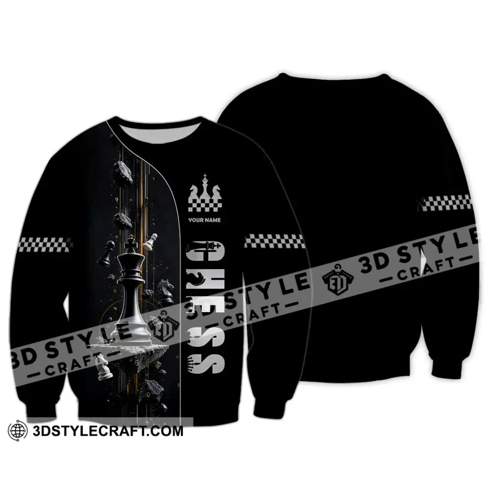 Unisex Shirt - Custom Chess Shirt - Long Sleeve / S - T-shirt