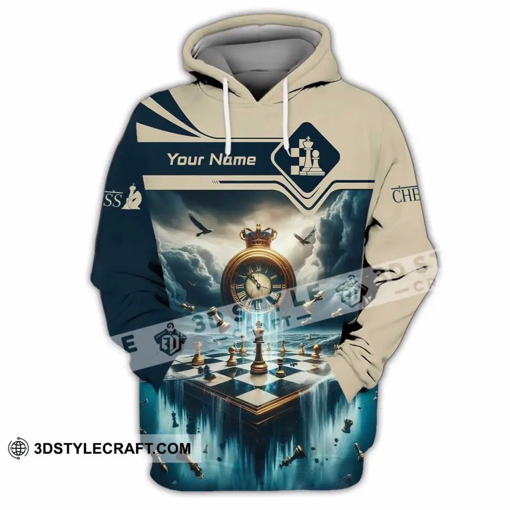 Unisex Shirt - Custom Chess Lover 3D Shirt Hoodie / S T-shirt