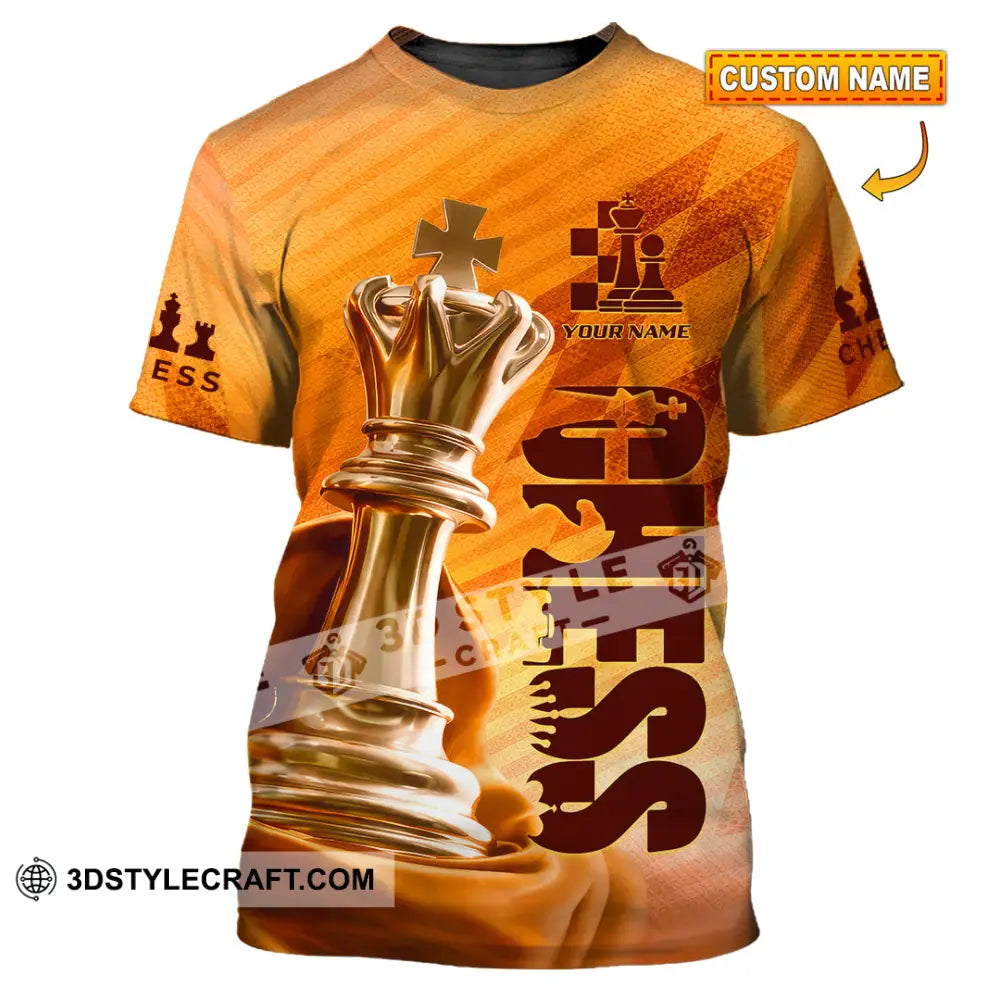 Unisex Shirt - Custom Chess Lover 3D Shirt - T-shirt