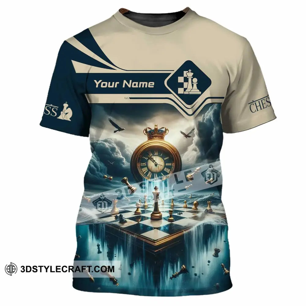 Unisex Shirt - Custom Chess Lover 3D Shirt T-Shirt / S T-shirt