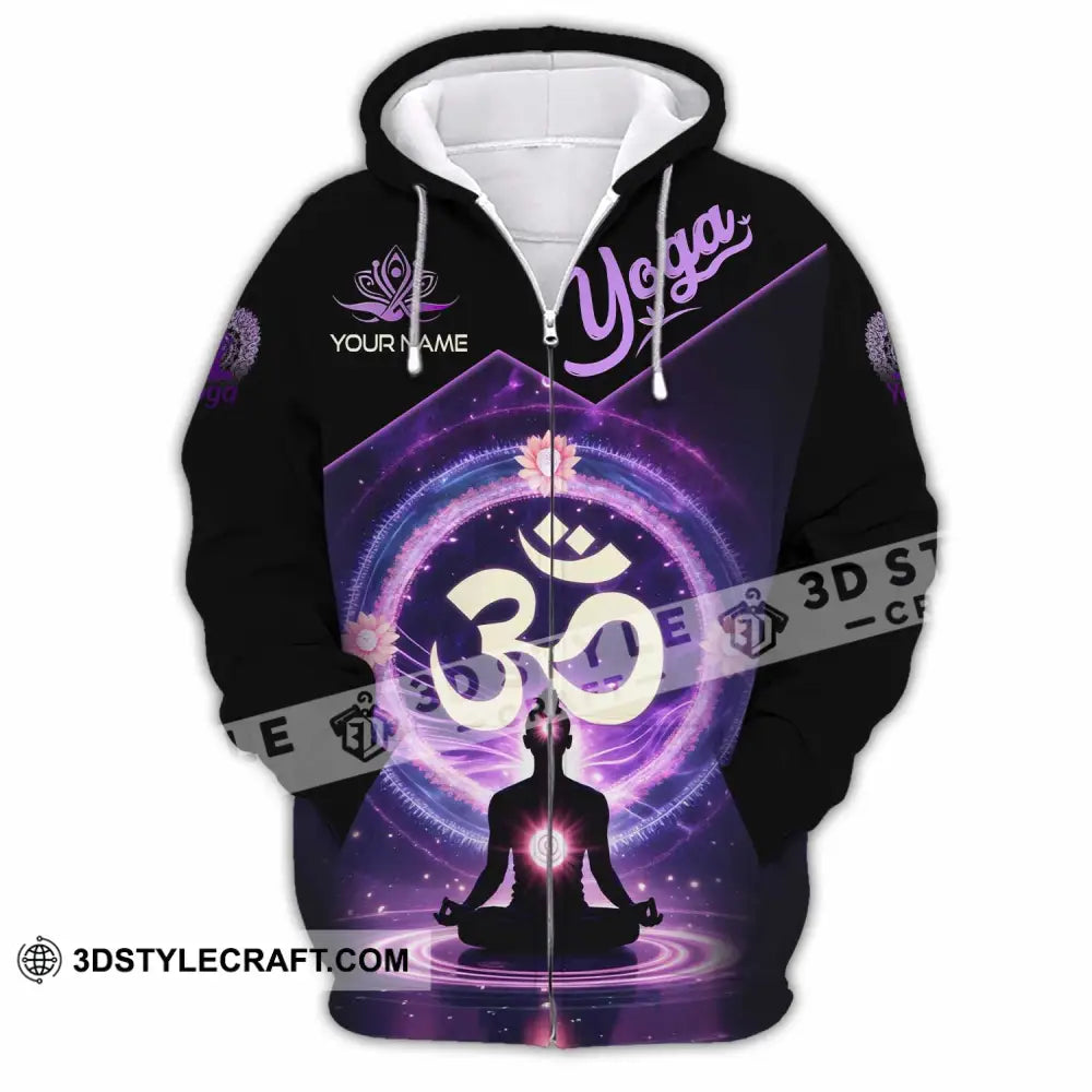 Unisex Shirt - Custom Chill Relax Yoga Shirt Zipper Hoodie / S T-shirt