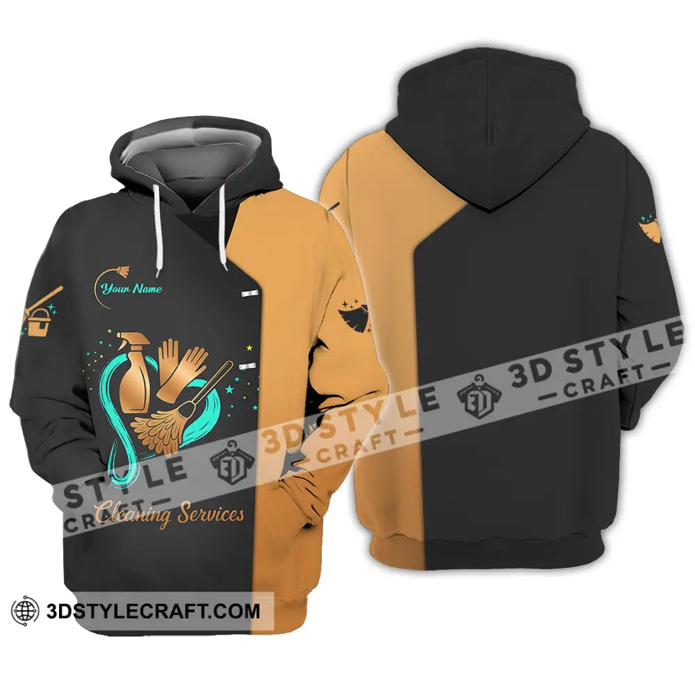 Unisex Shirt - Custom Cleaning Service Shirt Hoodie / S T-shirt