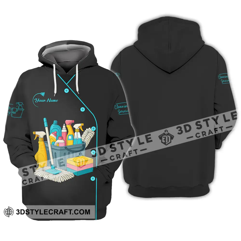 Unisex Shirt - Custom Cleaning Service Shirt Hoodie / S T-shirt
