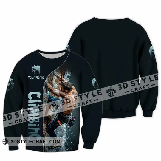 Unisex Shirt - Custom Climbing Shirt style option 3
