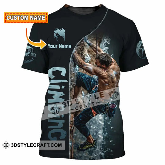 Unisex Shirt - Custom Climbing Shirt style option 1