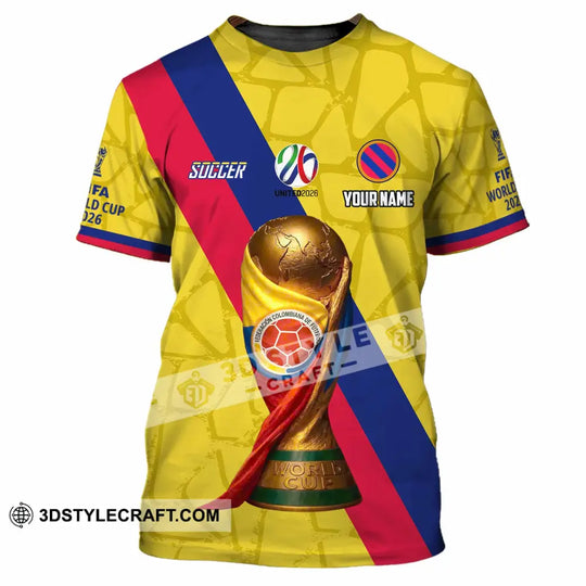 Unisex Shirt - Custom Colombia 3D Shirt style option 2