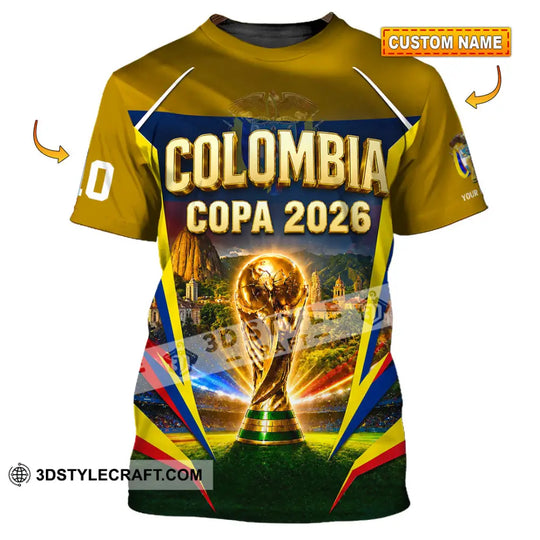 Unisex Shirt - Custom Colombia Shirt style option 1