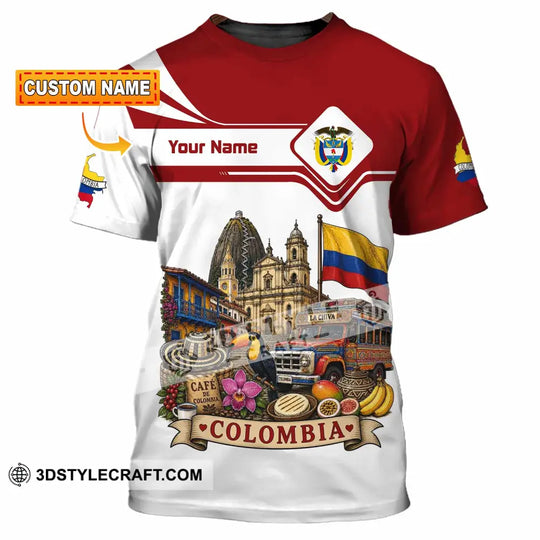 Unisex Shirt - Custom Colombia Shirt style option 1