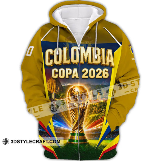 Unisex Shirt - Custom Colombia Shirt style option 3