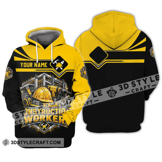 Unisex Shirt - Custom Construction Worker Shirt style option 3