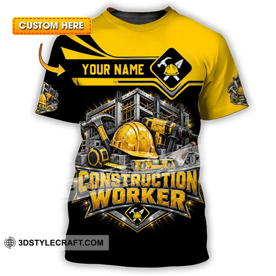Unisex Shirt - Custom Construction Worker Shirt style option 1
