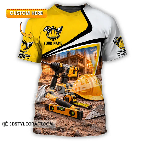 Unisex Shirt - Custom Construction Worker Shirt style option 1