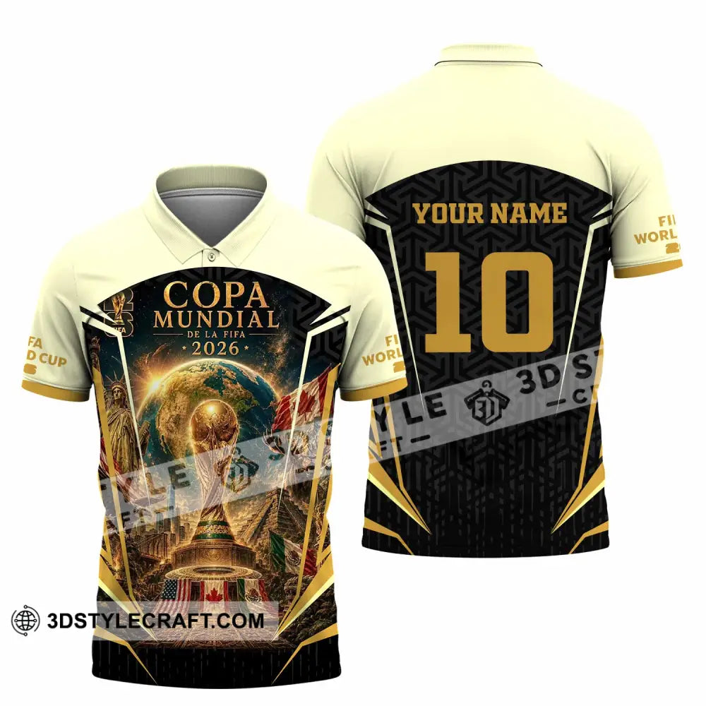 Unisex Shirt - Custom Copa Mundial World Cup 2026 Shirt - Polo Shirt / S - T-shirt
